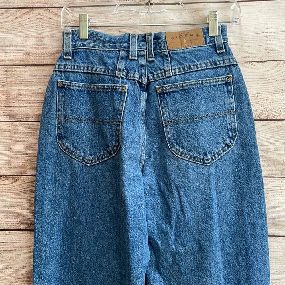VINTAGE LEE RIDERS HIGH RISE MOM JEANS - Picture 7 of 8